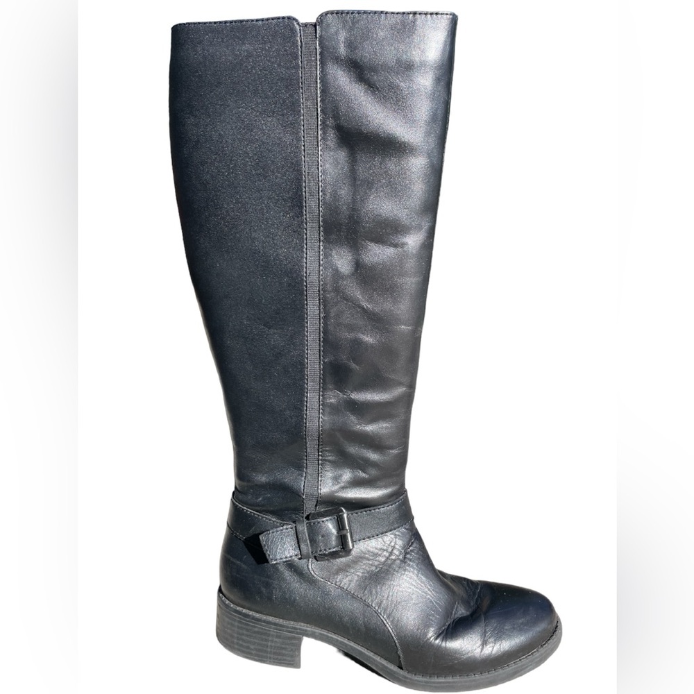 EASY SPIRIT LEATHER ESNADETTE BOOTS Size 5M